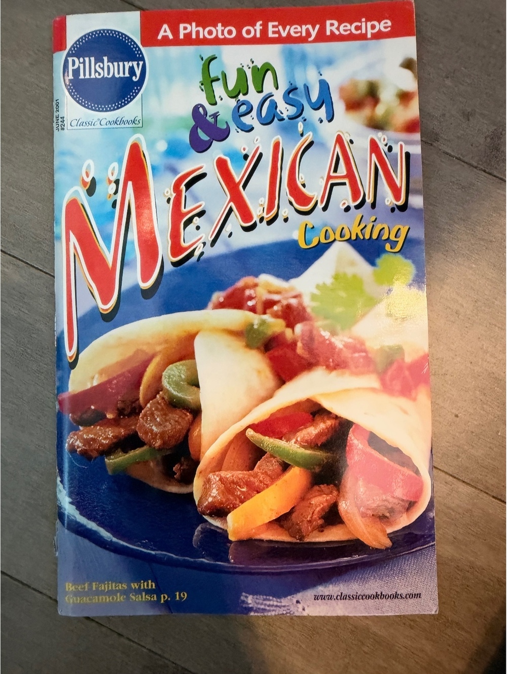 Pillsbury Fun & Easy Mexican Cooking Cookbook with Photo Recipes